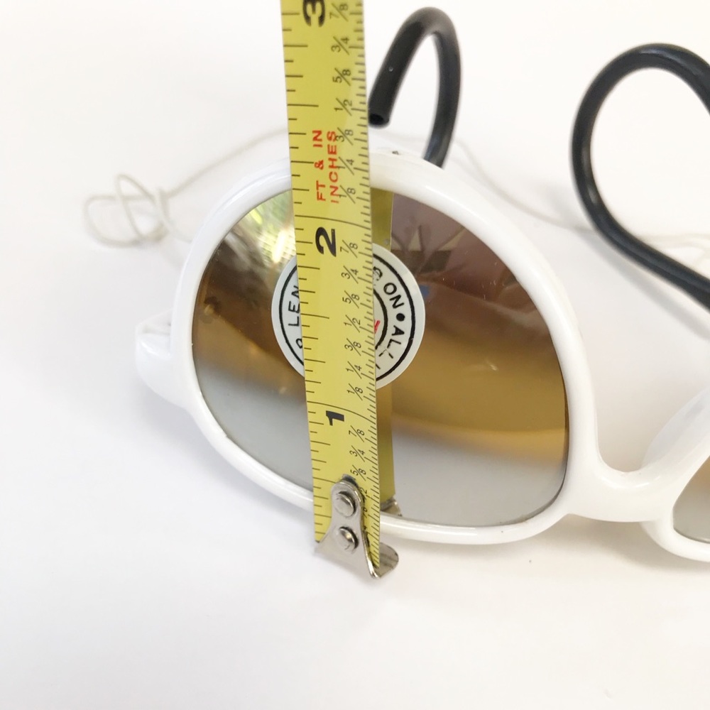 APOLLO All Weather Sunglasses w/Leather Shields Wh - Picture 10 of 11